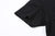 Pure Blue Japan SS-5011-IDBK Indigo Jersey Crew Neck T-shirt - Indigo + Black