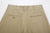 Attractions Wearmasters Lot.720 Giza Cotton Twill Heritage Trousers Beige – Back Waist and Welt Pockets Detail