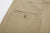 Attractions Wearmasters Lot.720 Giza Cotton Twill Heritage Trousers Beige – Left Back Pocket and Nut Button Detail