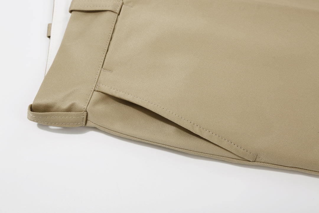 Attractions Wearmasters Lot.720 Giza Cotton Twill Heritage Trousers Beige – Front Pocket Left