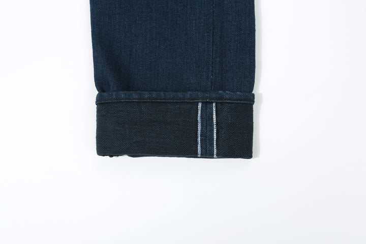 Pure Blue Japan OCE-019 14oz Oceanic Indigo Selvedge Jeans – Selvedge ID Close-Up