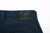 Pure Blue Japan OCE-019 14oz Oceanic Indigo Selvedge Jeans – Black Lambskin Leather Patch Detail