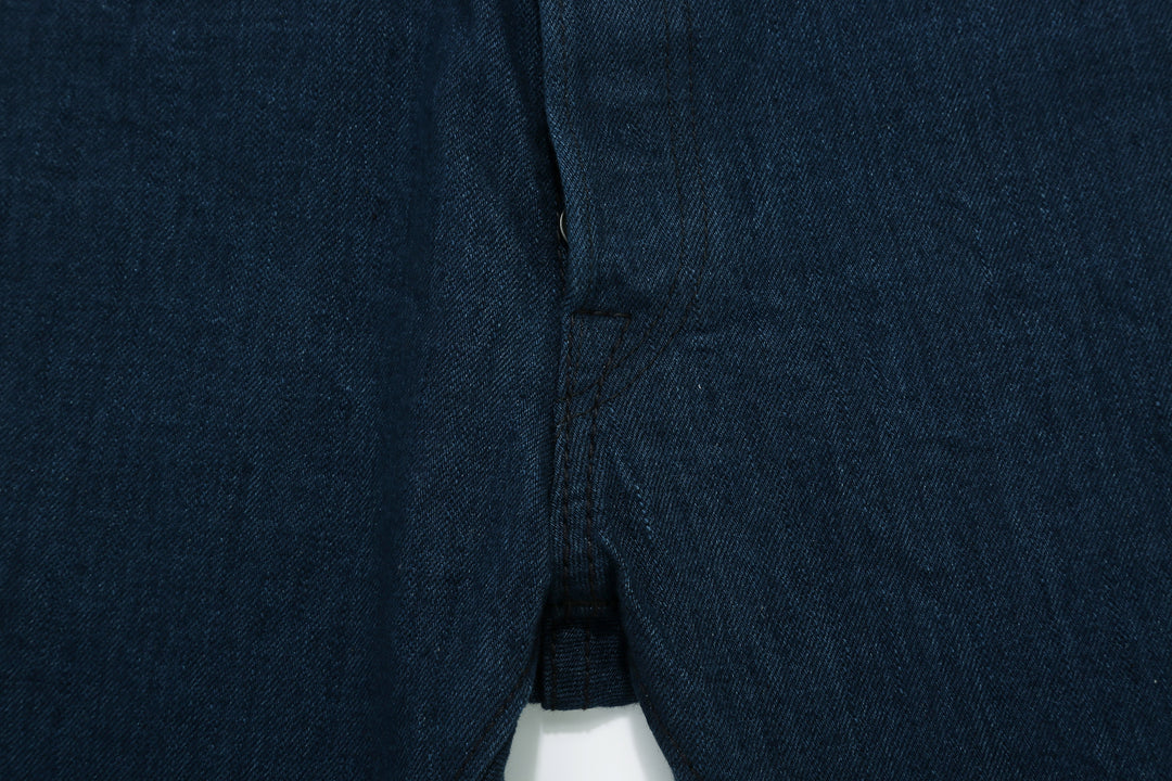 Pure Blue Japan OCE-019 14oz Oceanic Indigo Selvedge Jeans – Crotch Seam Detail