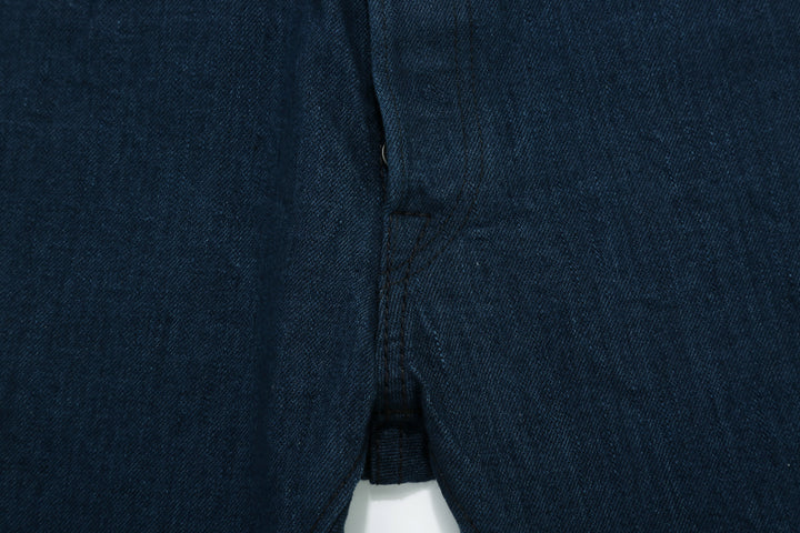 Pure Blue Japan OCE-019 14oz Oceanic Indigo Selvedge Jeans – Crotch Seam Detail