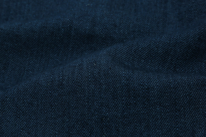 Pure Blue Japan OCE-019 14oz Oceanic Indigo Selvedge Jeans – Oceanic Denim Texture Close-Up