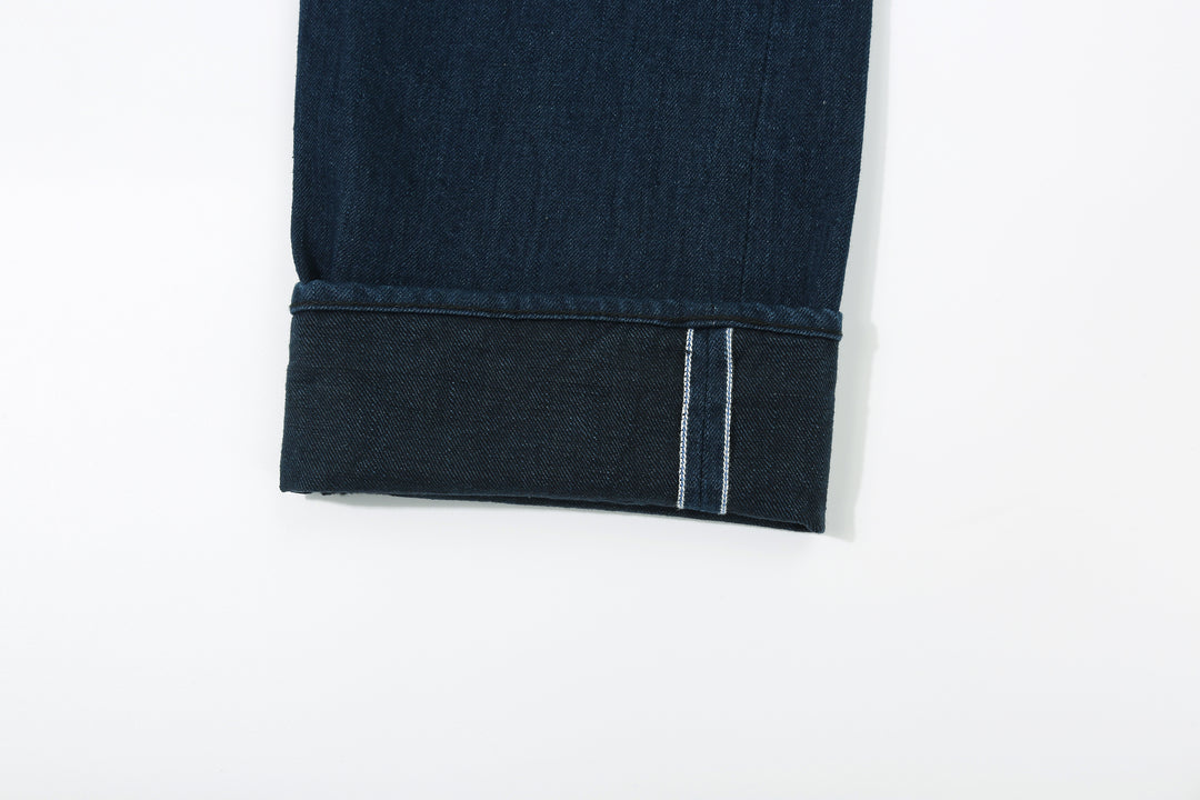 Pure Blue Japan OCE-002 14oz Oceanic Indigo Selvedge Jeans – Selvedge ID Close-Up