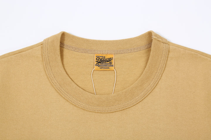 Deluxeware SDTL-00 10.5oz Loopwheeled Long Sleeve T-Shirt - Crew Neck