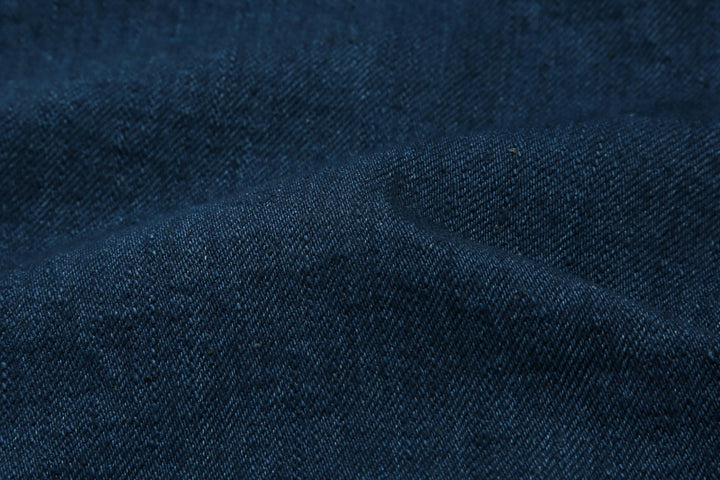 Pure Blue Japan OCE-002 14oz Oceanic Indigo Selvedge Jeans – Oceanic Denim Texture Close-Up