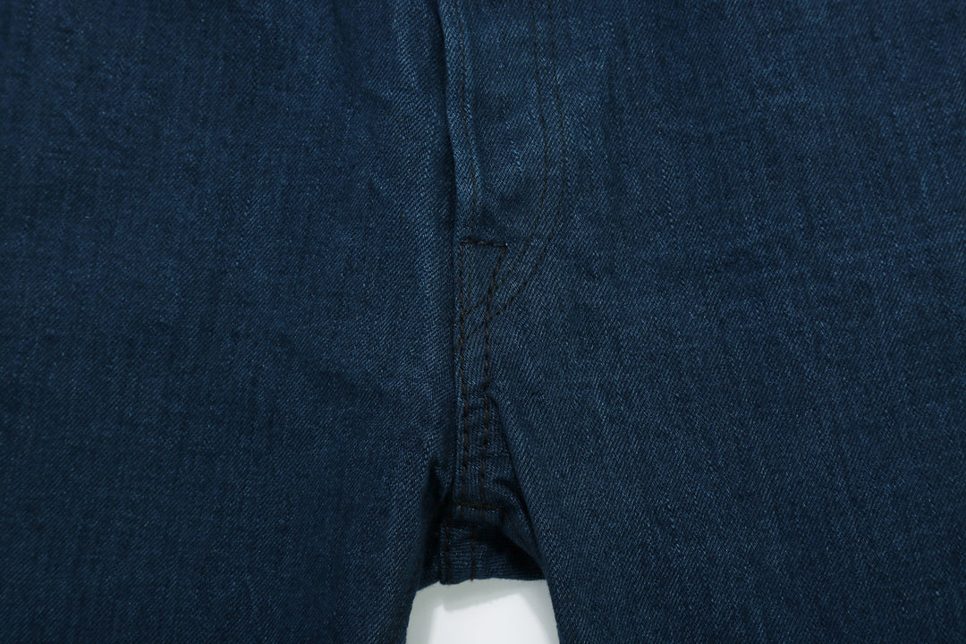 Pure Blue Japan OCE-002 14oz Oceanic Indigo Selvedge Jeans – Crotch Seam Detail