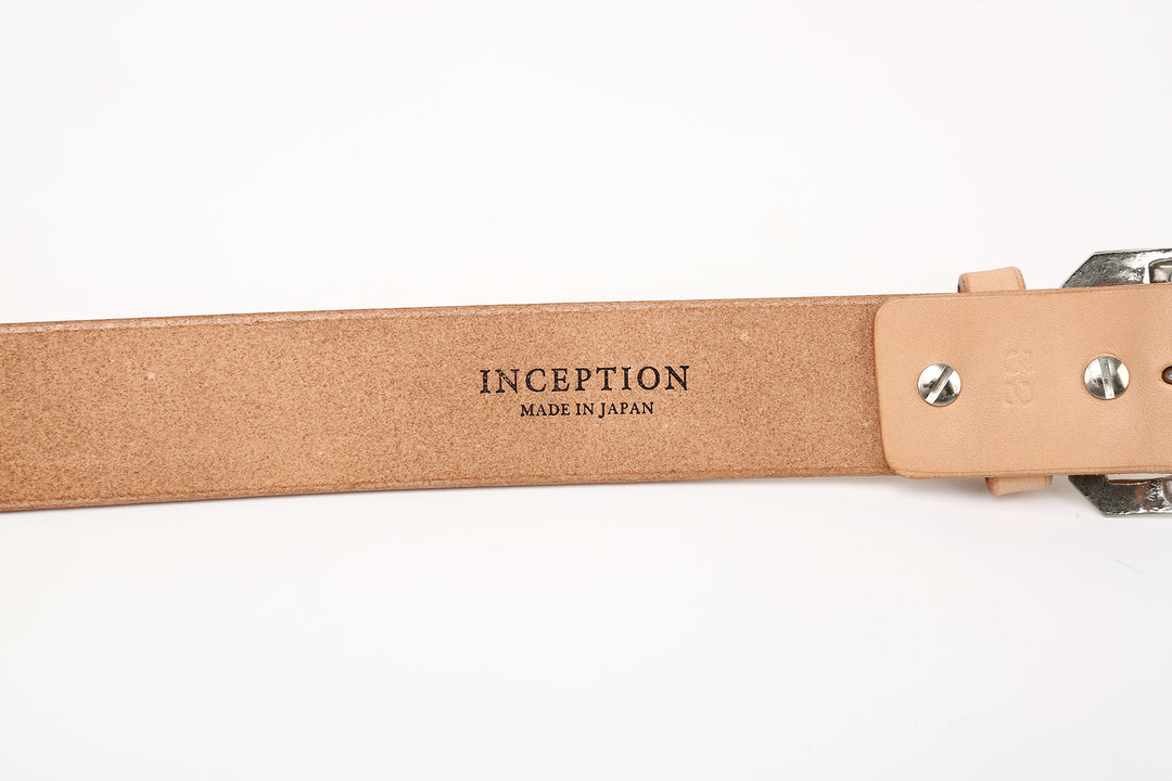 Inception By Accel Company IPSDB-01 Saddle Leather Garrison Belt