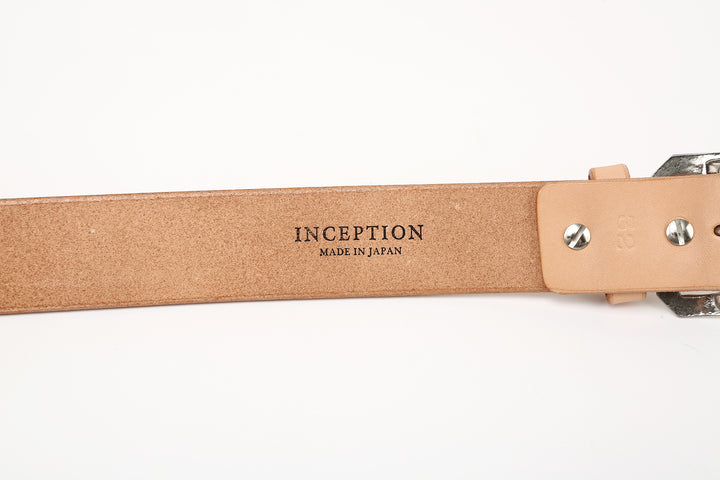 Inception By Accel Company IPSDB-01 Saddle Leather Garrison Belt