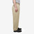 Attractions Wearmasters Lot.720 Giza Cotton Twill Heritage Trousers Beige – Model Side View