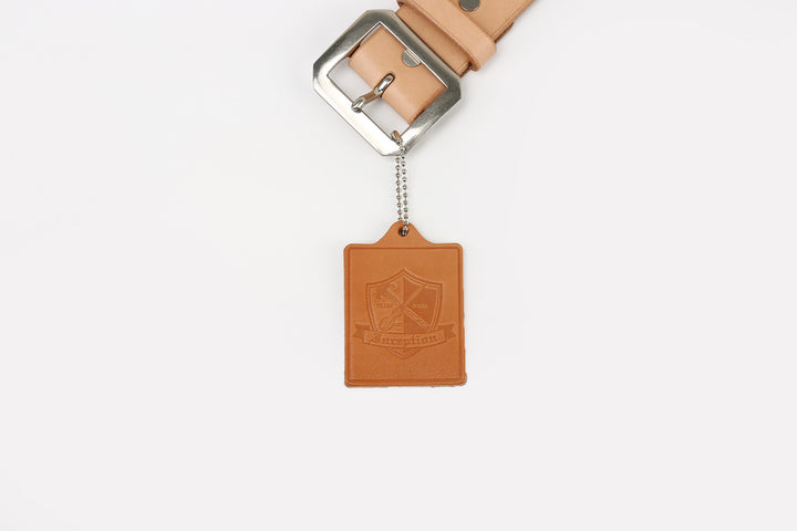 Inception By Accel Company IPSDB-01 Saddle Leather Garrison Belt