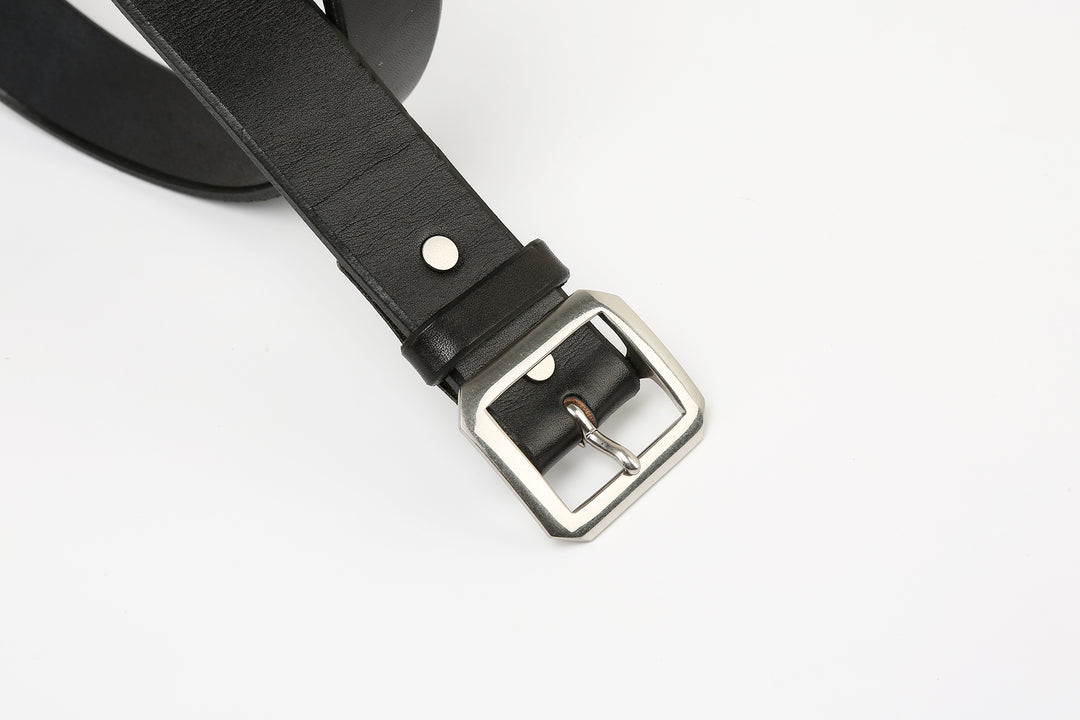 Inception IPSDB-01 garrison belt saddle leather classic leather belt Japan black