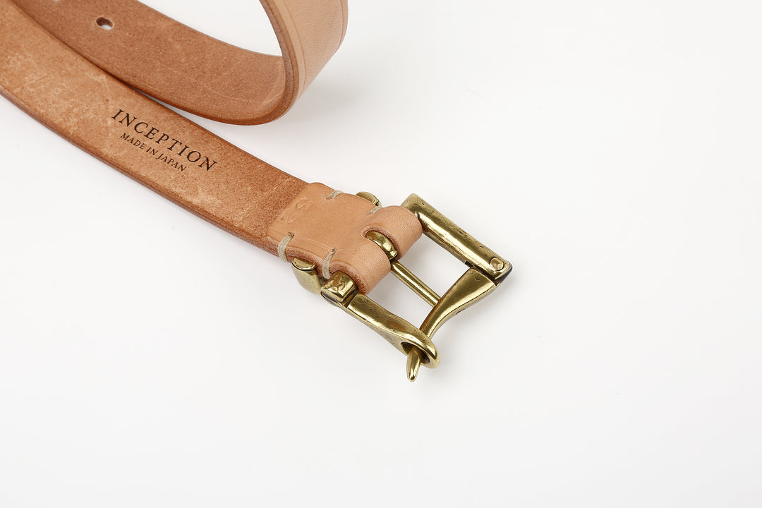 Inception By Accel Company IPSDB-02 Saddle Leather Fireman Buckle Belt