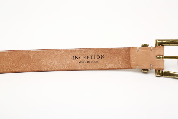 Inception By Accel Company IPSDB-02 Saddle Leather Fireman Buckle Belt