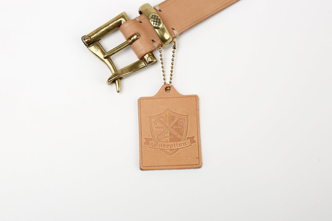 Inception By Accel Company IPSDB-02 Saddle Leather Fireman Buckle Belt