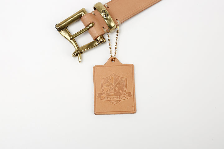 Inception By Accel Company IPSDB-02 Saddle Leather Fireman Buckle Belt
