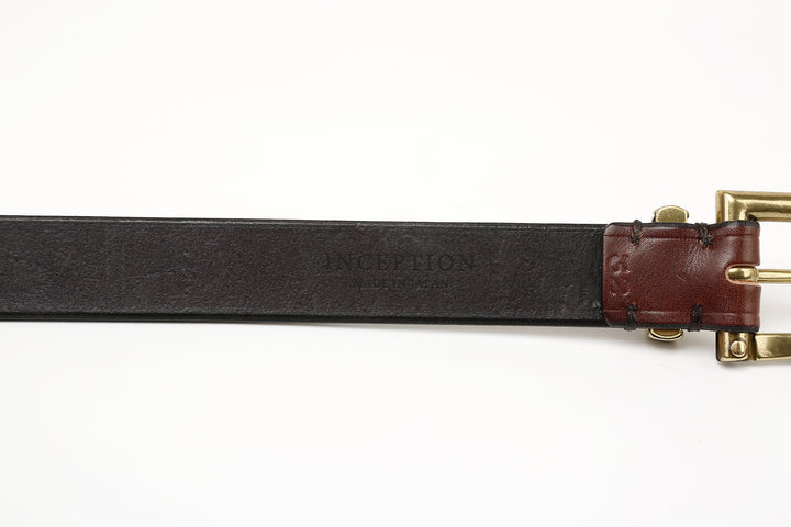 Inception By Accel Company IPSDB-02 Saddle Leather Fireman Buckle Belt