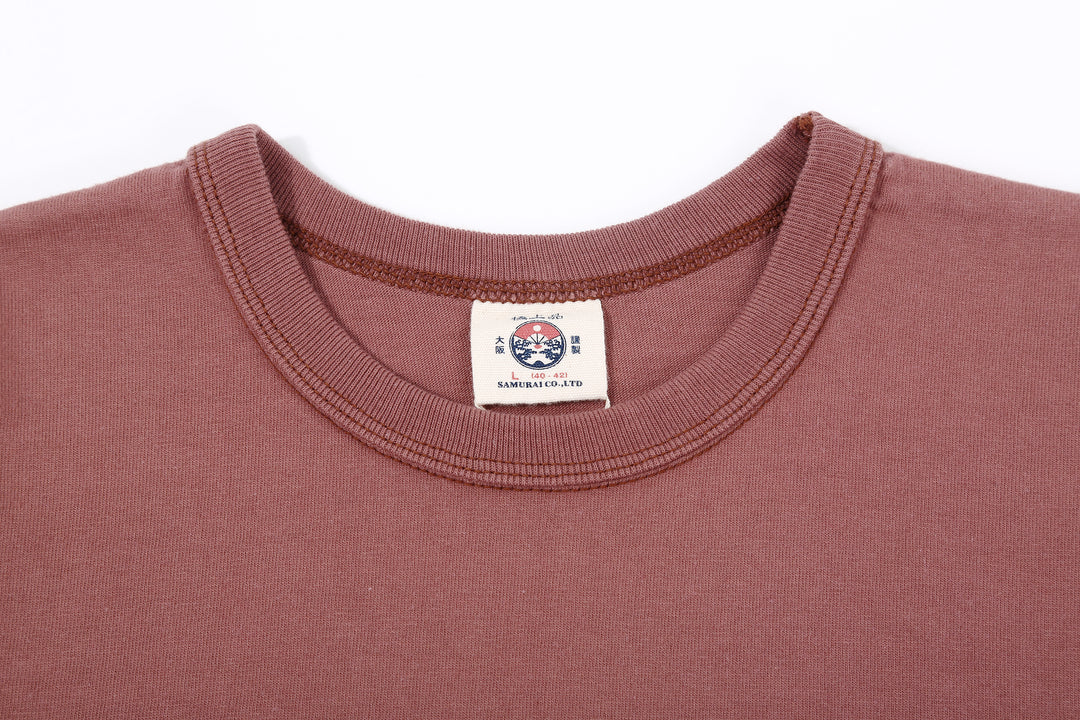 Samurai Jeans SJST-ML Tubular Solid T-Shirt - Crew Neck Binder Neck