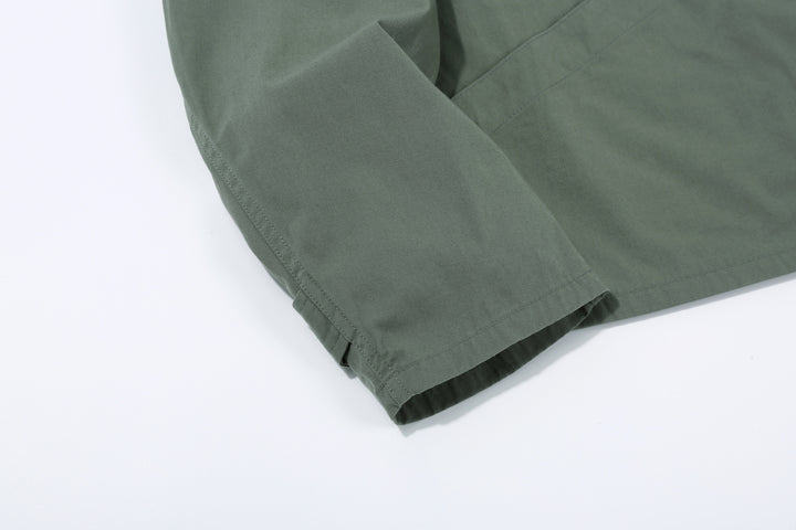 Wasew WSW-26S-001 CWU-7/W Cotton Nylon Flight Jacket - Sage Green | Made in Japan | Cuff