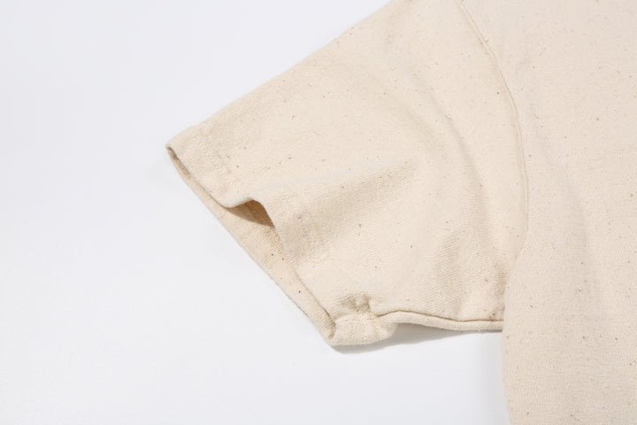 Samurai Jeans SJST-SC03 Samurai Cotton Pocket T-Shirt Natural Sleeve