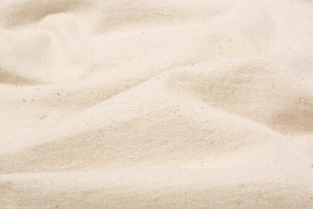 Samurai Jeans SJST-SC03 Samurai Cotton Pocket T-Shirt Natural Fabric Close Up