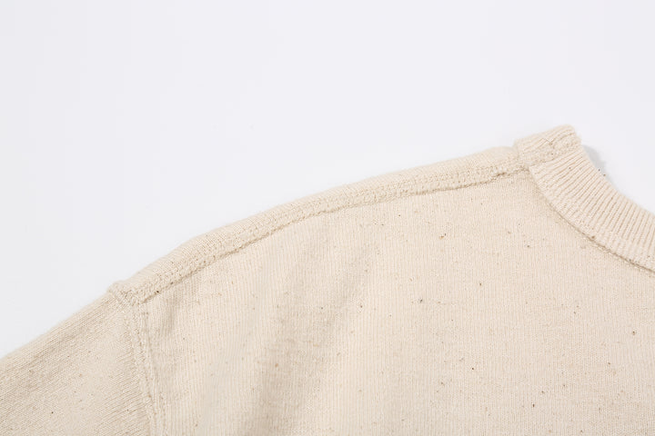 Samurai Jeans SJST-SC03 Samurai Cotton Pocket T-Shirt Natural Shoulder Seam