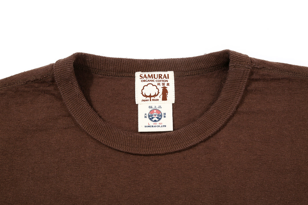 Samurai Jeans SJST-SC03 Samurai Cotton Pocket T-Shirt Kuri Dark Label