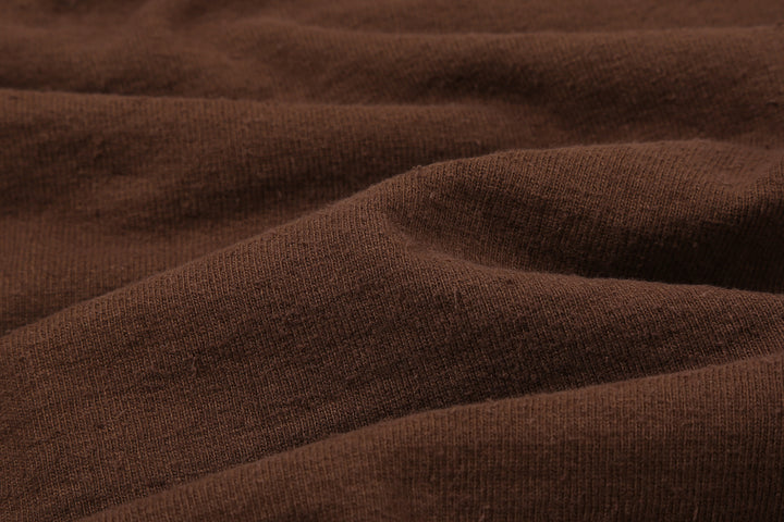 Samurai Jeans SJST-SC03 Samurai Cotton Pocket T-Shirt Kuri Dark Fabric Close Up