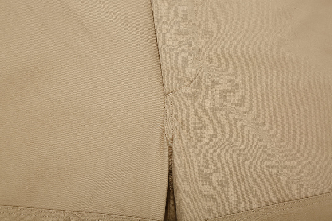 Wasew WSW-26S-011 Military Double Knee Work Pants - Beige | Made in Japan | Crotch Seam