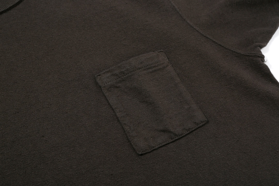Samurai Jeans SJST-SC03 Samurai Cotton Pocket T-Shirt Kuromame Pocket