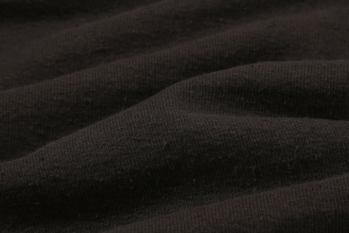 Samurai Jeans SJST-SC03 Samurai Cotton Pocket T-Shirt Kuromame Fabric Close Up