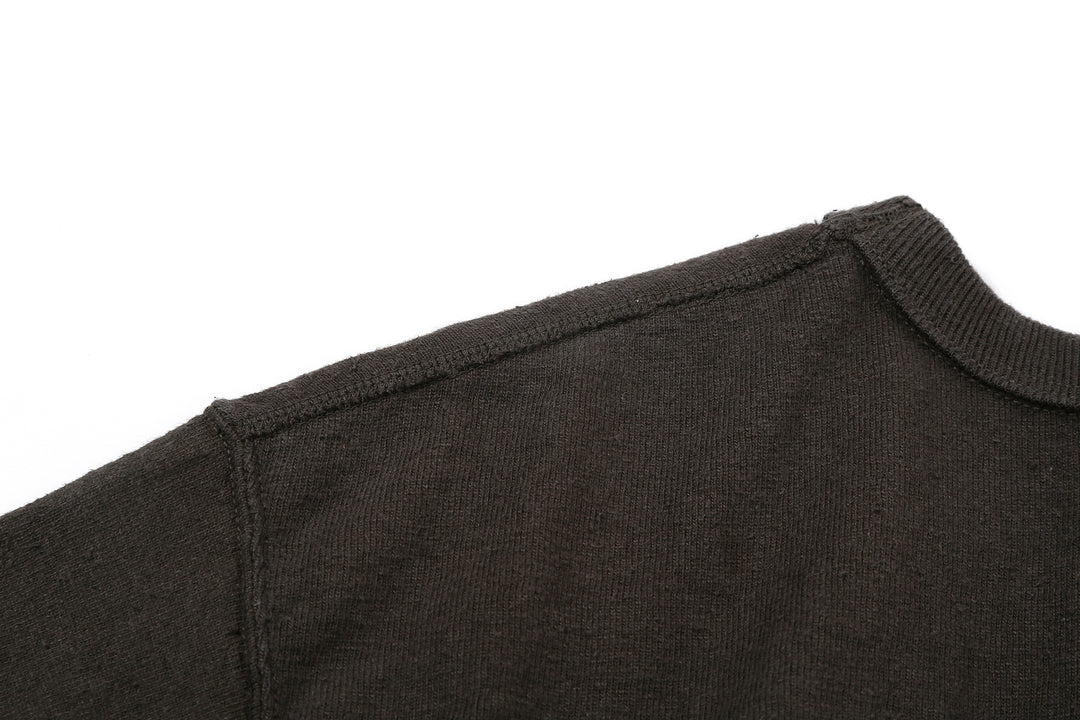 Samurai Jeans SJST-SC03 Samurai Cotton Pocket T-Shirt Kuromame Hem