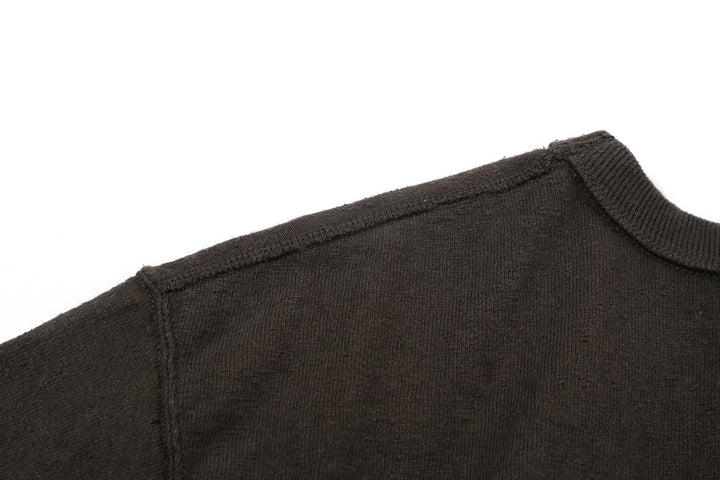 Samurai Jeans SJST-SC03 Samurai Cotton Pocket T-Shirt Kuromame Hem