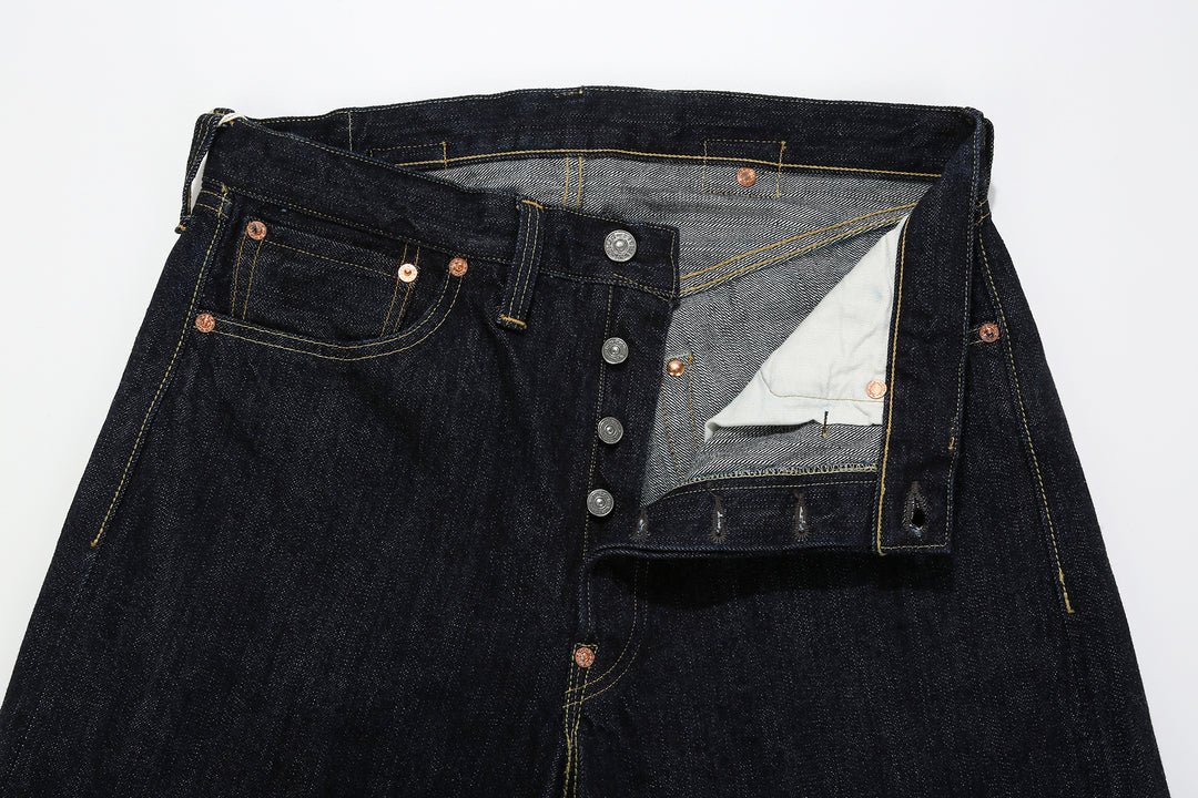 Freewheelers Vanishing West Lot 601XX 1942 14oz selvedge denim jeans regular straight fit indigo Japan  