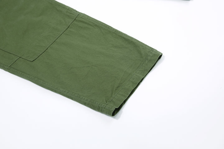 Wasew WSW-26S-011 Military Double Knee Work Pants - Olive | Made in Japan | Leg Opening