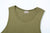 Stevenson Overall Co. Dual Comfort Cotton Tank Olive Made In Japan Neck