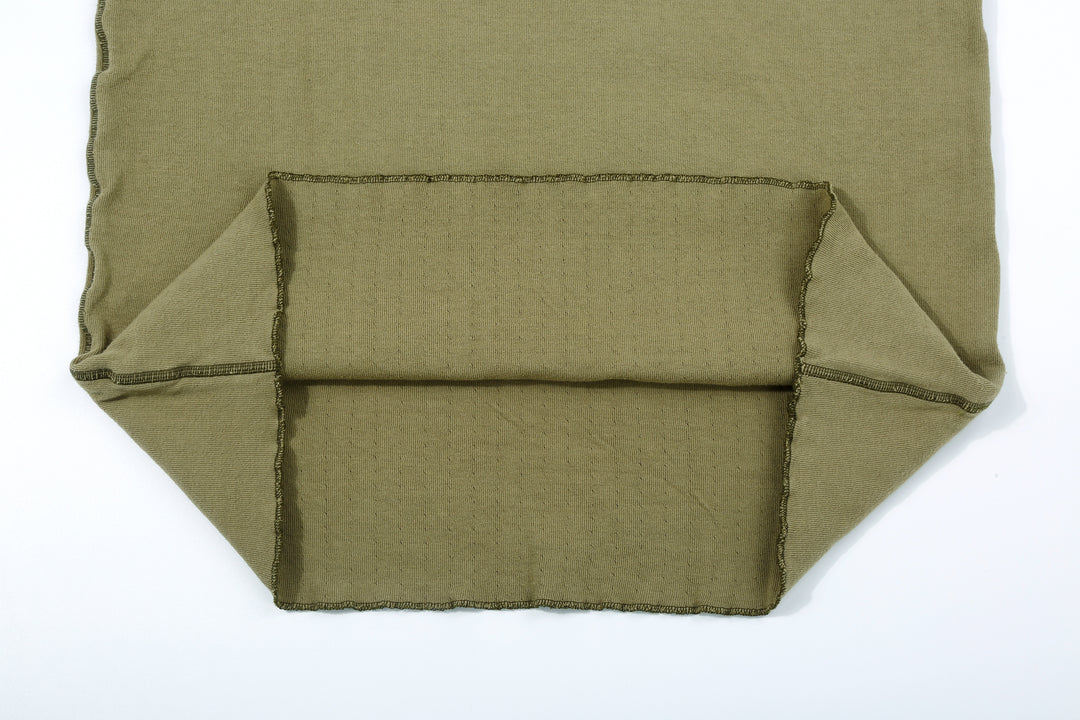 Stevenson Overall Co. Dual Comfort Cotton Tank Olive Made In Japan Hem