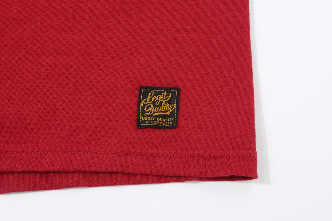 Deluxeware MTS-00 7.5oz Loopwheeled T-Shirt - Crew Neck