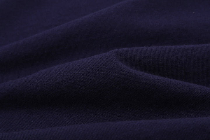 Deluxeware MTS-00 7.5oz loopwheeled T-shirt made in Japan crew neck blue