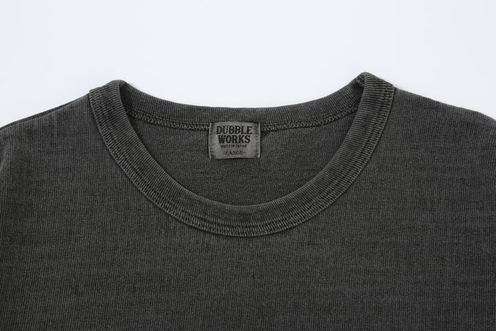 Dubble Works 37001PD Stand Wheeler Heavyweight T-Shirt - Pigment Dyed