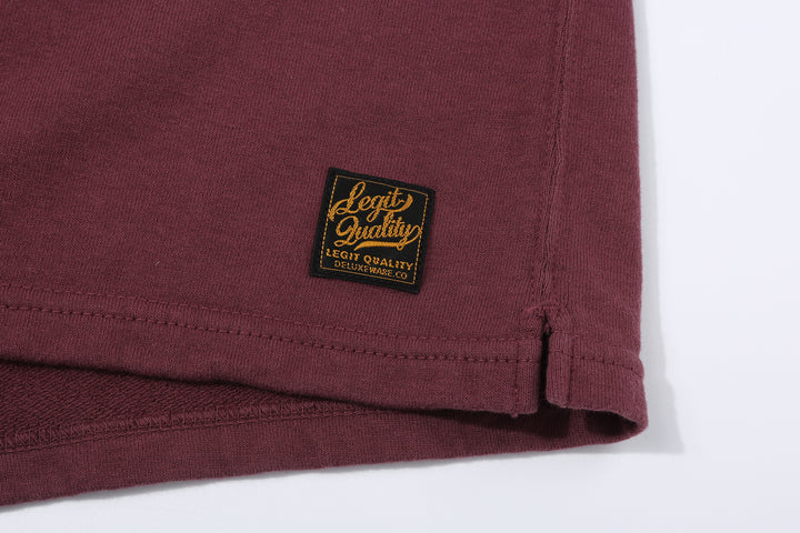 Deluxeware M300 “Azuma-Knit” Lightweight Mock Neck Sweatshirt Made in Japan Label 