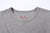 Boncoura reverse-face heather grey T-shirt crew neck detail