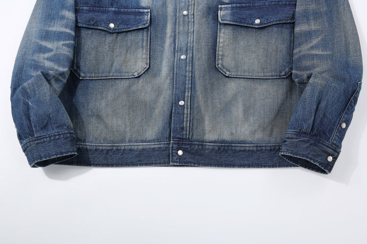 Fullcount 2038 Hollywood Dude Denim Jacket - Vintage Wash