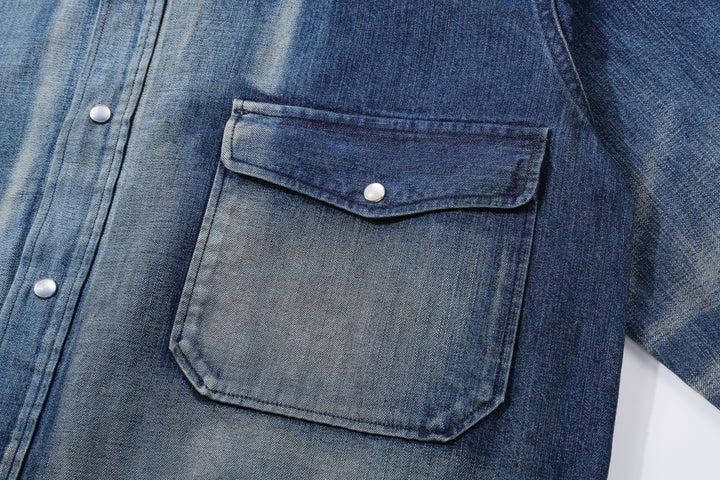 Fullcount 2038 Hollywood Dude Denim Jacket - Vintage Wash