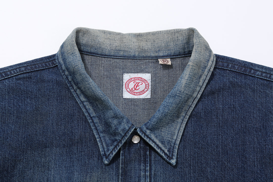Fullcount 2038 Hollywood Dude Denim Jacket - Vintage Wash