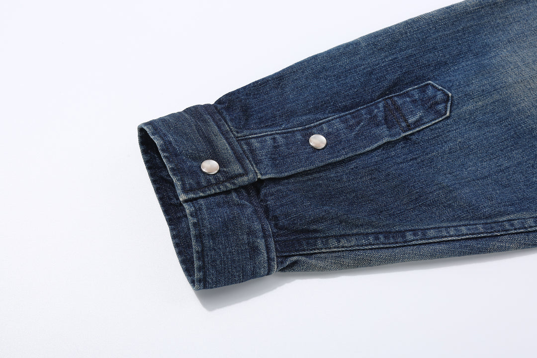 Fullcount 2038 Hollywood Dude Denim Jacket - Vintage Wash