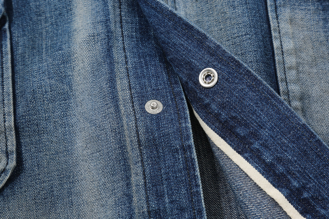 Fullcount 2038 Hollywood Dude Denim Jacket - Vintage Wash