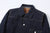 Samurai Jeans S101AX AI Plus 18oz selvedge denim jacket front view collar